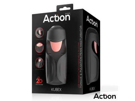 Kubex Masturbador con Lengua Pulsacion y Vibracion