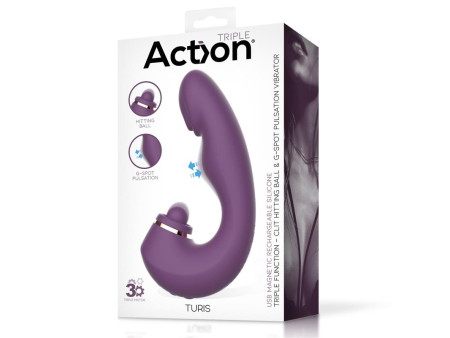 Turis Soft Hitting Ball con Pulsacion para el Punto G y Vibracion
