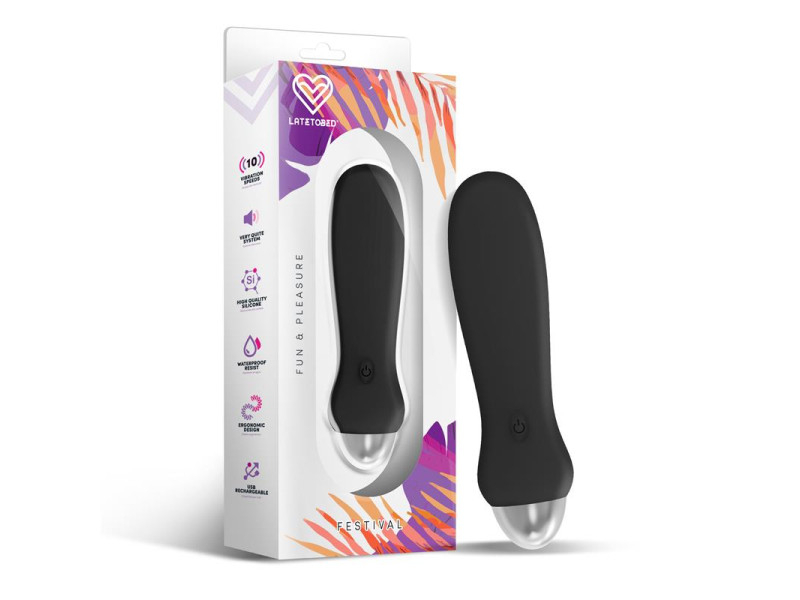 Luxo Estimulador 10 Velocidades Negro