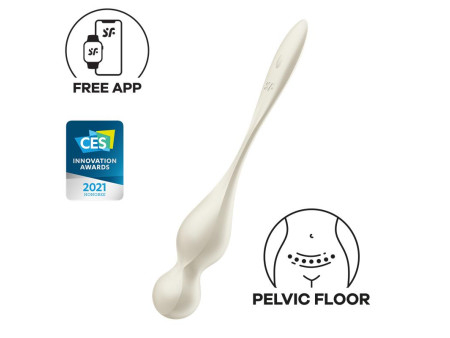 Love Birds 1 Bolas Kegel con APP Blanco