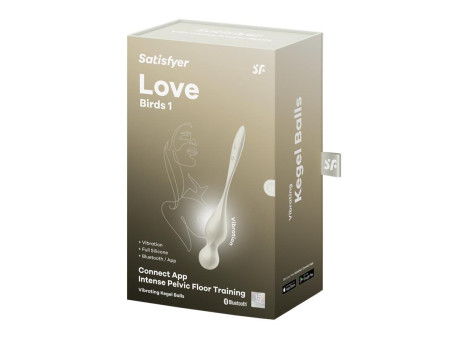 Love Birds 1 Bolas Kegel con APP Blanco Love Birds 1 Bolas Kegel con APP Blanco