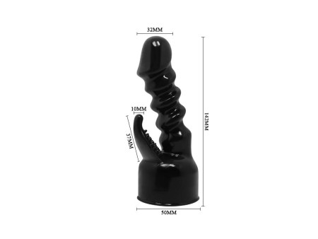 Cabezal Power Head Super Dong Negro Cabezal Power Head Super Dong Negro