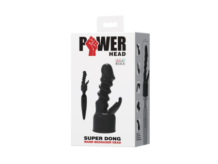 Cabezal Power Head Super Dong Negro Cabezal Power Head Super Dong Negro