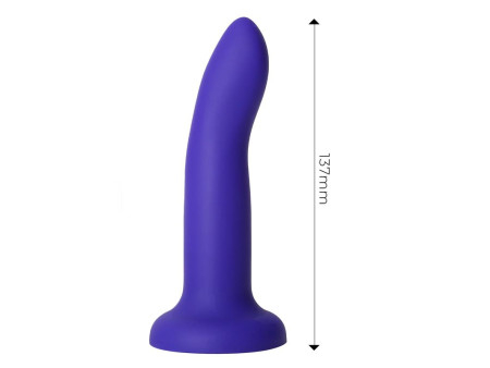 Dildo que Cambia de Color Purpura a Rosa Talla S 14 cm