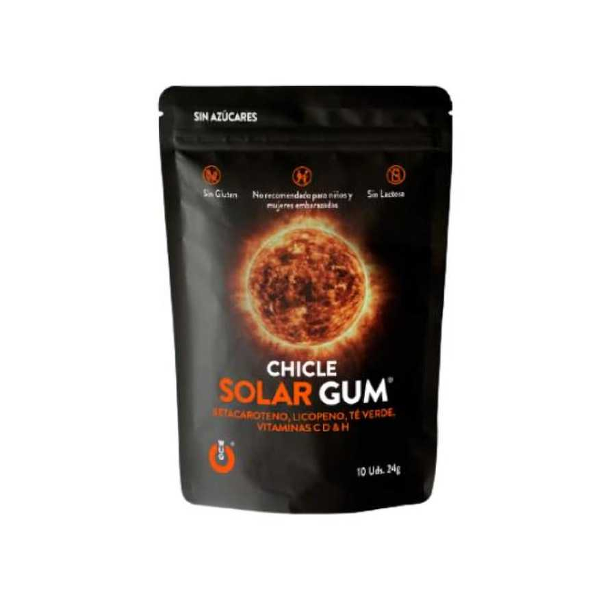 Chicles Solar Gum 10 Uds