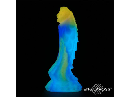 Dildo Dragon Brilla en la Oscuridad 18 cm