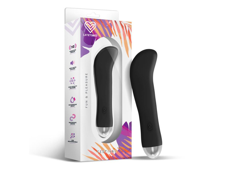 Ragon Estimulador 10 Velocidades Negro Ragon Estimulador 10 Velocidades Negro