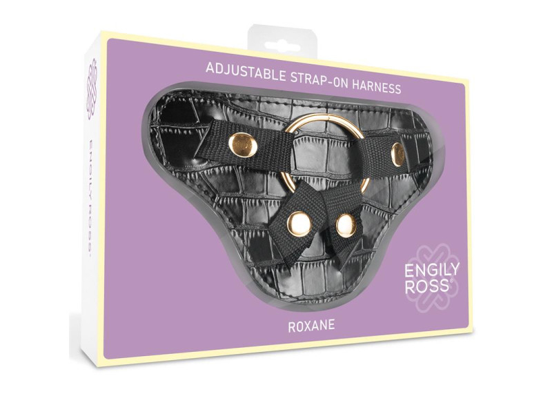 Roxane Arnes Universal Ajustable 3 Anillo de Silicona Negro