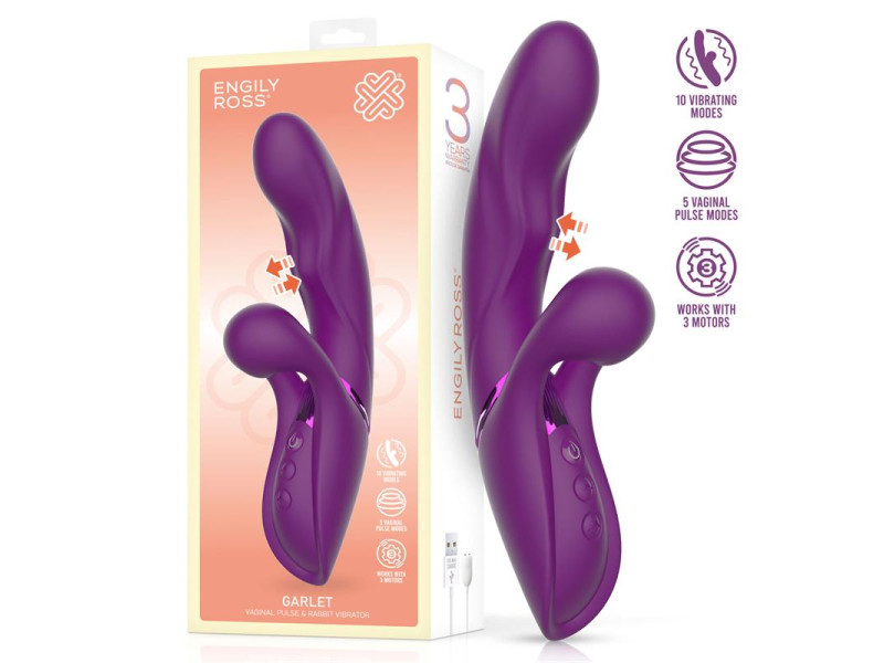 Garlet Vibrador con Bola de Pulsacion 3 Motores