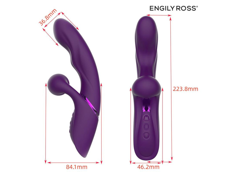 Garlet Vibrador con Bola de Pulsacion 3 Motores