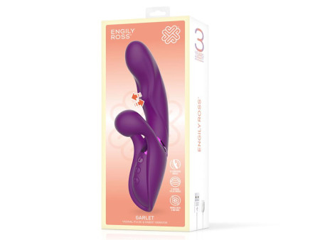 Garlet Vibrador con Bola de Pulsacion 3 Motores