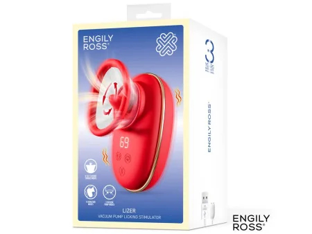 Lizer Estimulador con Lengua Oscilante Bomba de Vacio y Vibracion