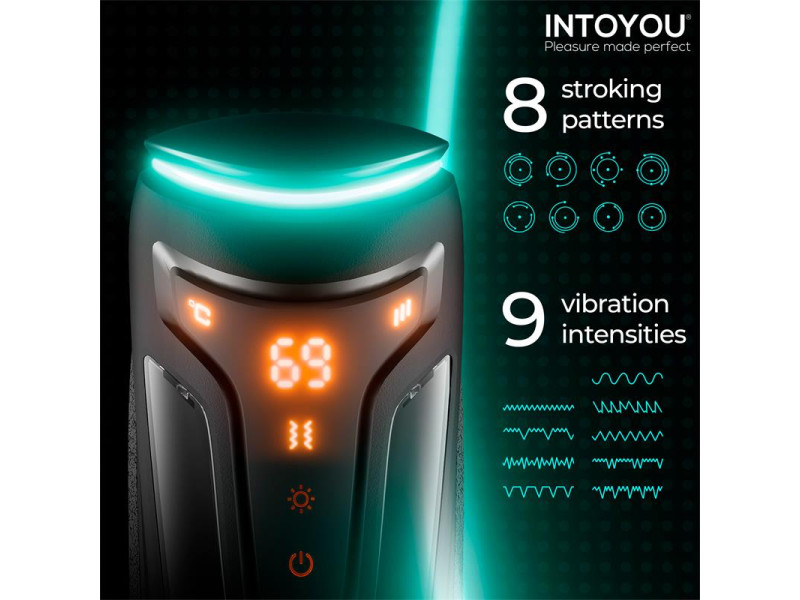 Conor Masturbador Masculino con Thrusting Vibracion y Calor