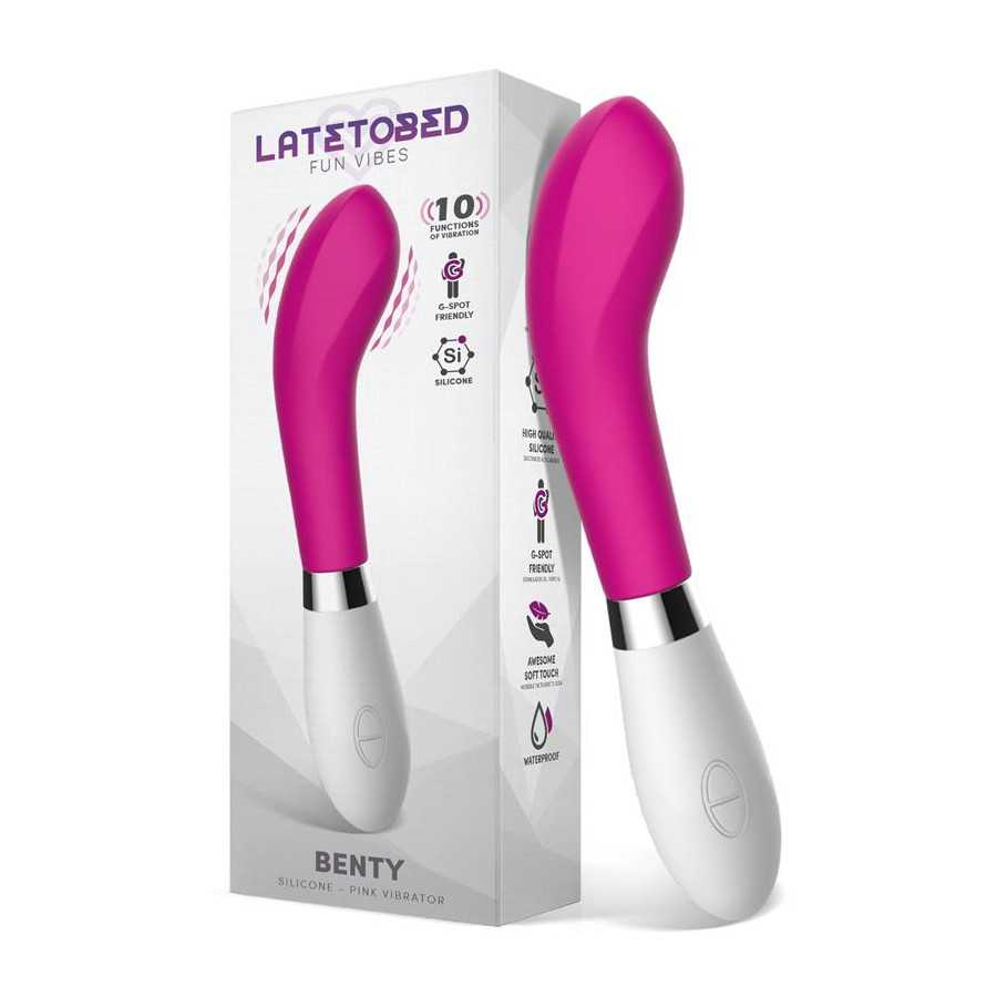 Benty Vibrador Silicona Rosa