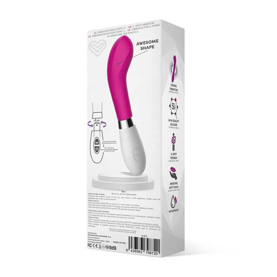 Benty Vibrador Silicona Rosa