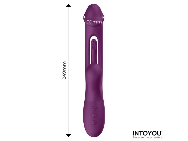Siter Vibrador con Lengua Movimiento Flipping y Bola Golpeteo