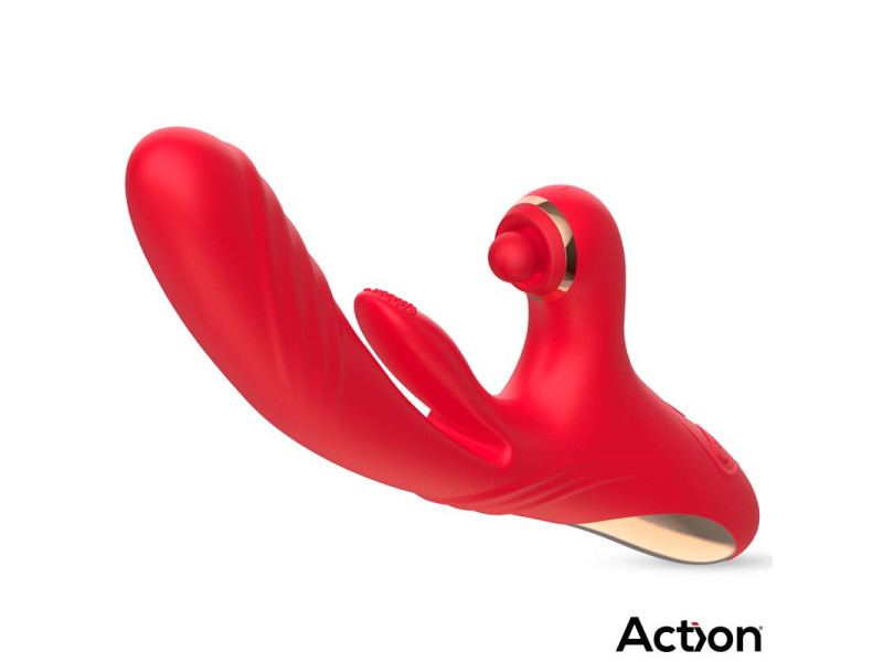 Limbe Vibrador con Lengua Flip Flap Bola Percutora y Up and Down