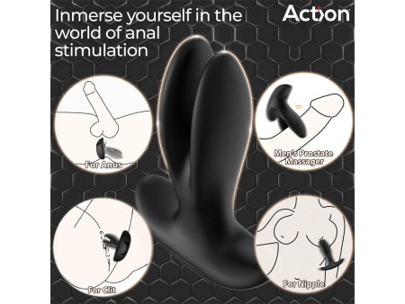 Pinsy Plug Anal Expandible con Control Remoto Pinsy Plug Anal Expandible con Control Remoto