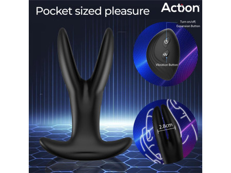 Pinsy Plug Anal Expandible con Control Remoto Pinsy Plug Anal Expandible con Control Remoto