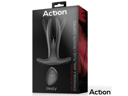 Pinsy Plug Anal Expandible con Control Remoto Pinsy Plug Anal Expandible con Control Remoto