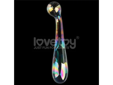 Dildo de Cristal que Brilla en la Oscuridad Twilight Gleam Alluring Arc