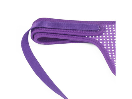 Arnes Easy Strap On Harness Polka Dots Purpura