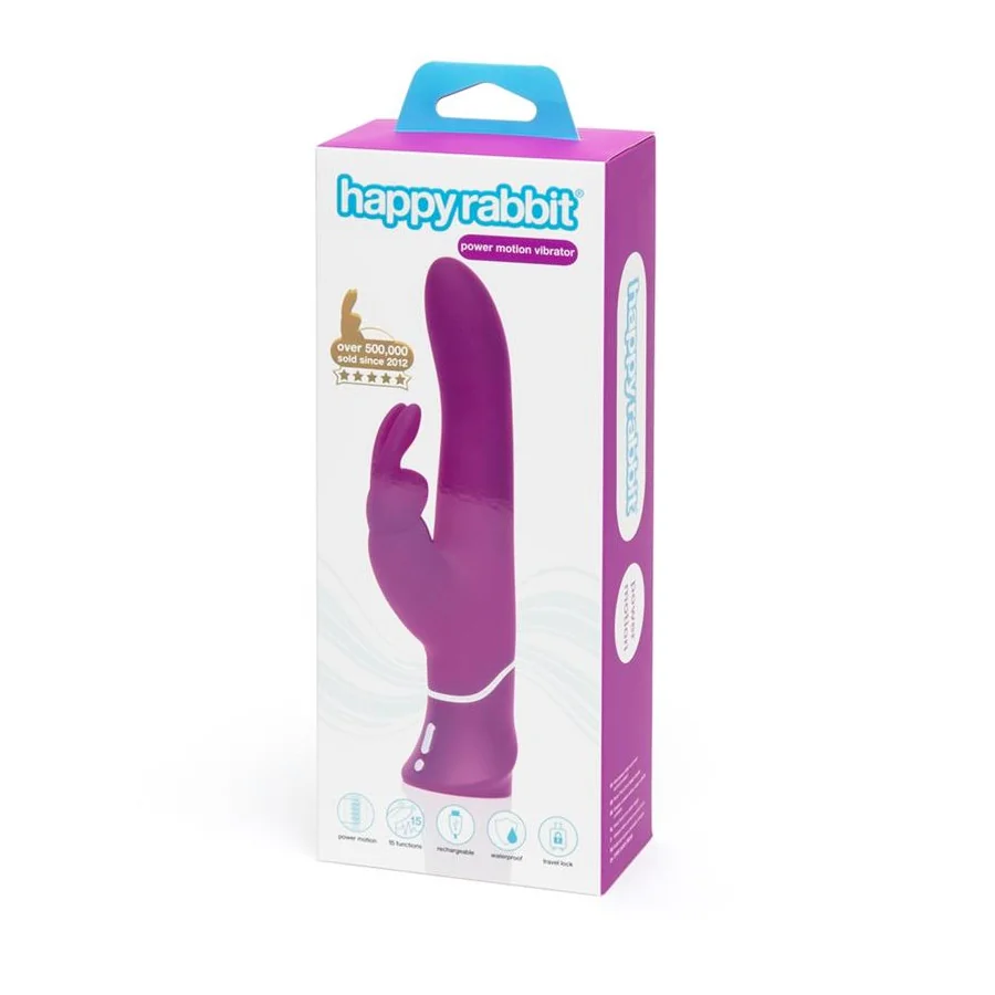 Vibrador con Empuje Curve Power Motion Purpura