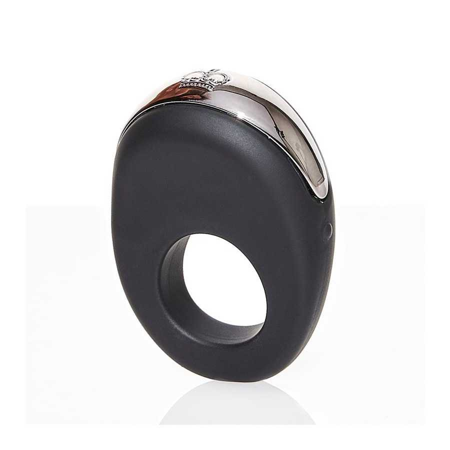 Anillo Vibrador Atom Negro