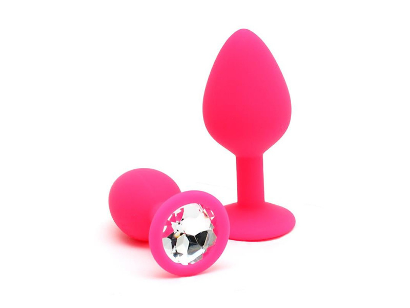Set de 2 Plugs con Joya Berlin Rosa