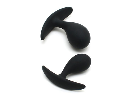 Set de 2 Plugs Anatomicos Copenhagen Negro