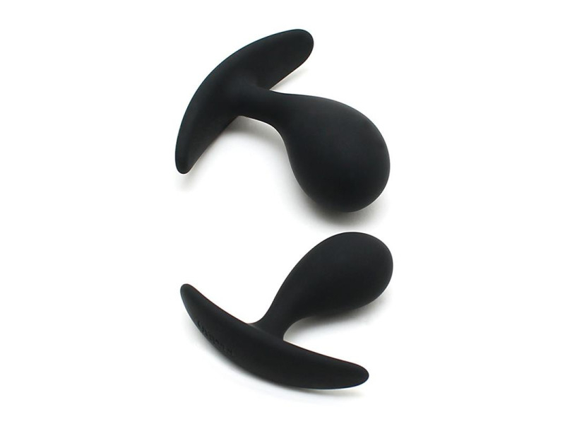 Set de 2 Plugs Anatomicos Copenhagen Negro