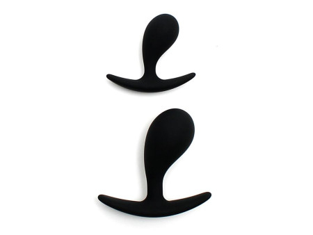 Set de 2 Plugs Anatomicos Copenhagen Negro