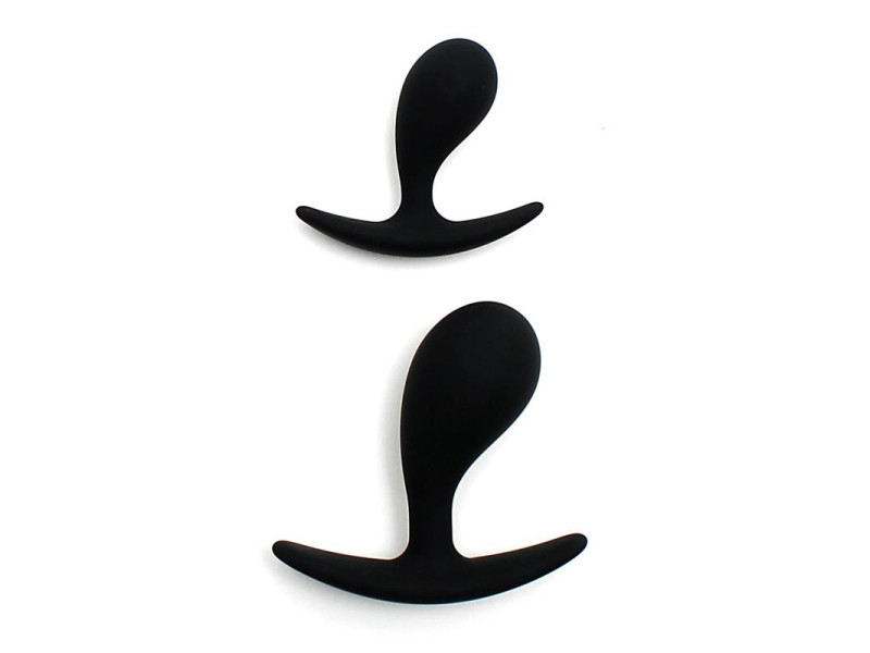 Set de 2 Plugs Anatomicos Copenhagen Negro