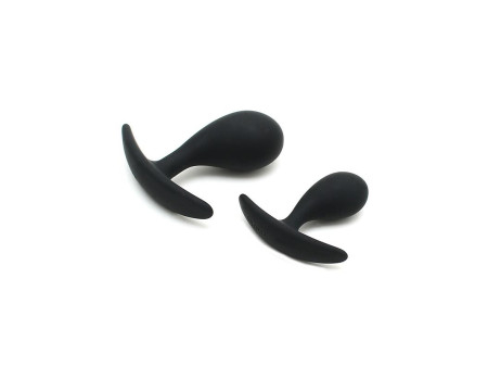 Set de 2 Plugs Anatomicos Copenhagen Negro