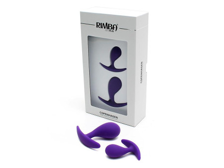 Set 2 Plug Anales Anatomicos Copenhagen Purpura