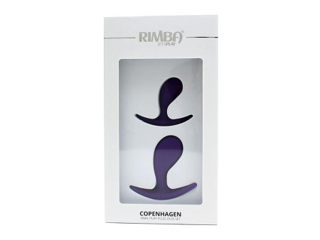Set 2 Plug Anales Anatomicos Copenhagen Purpura