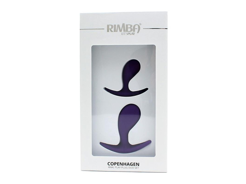 Set 2 Plug Anales Anatomicos Copenhagen Purpura