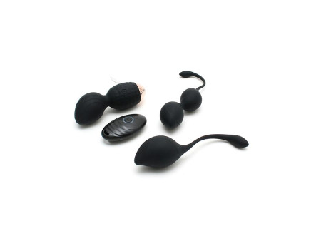 Set de Bolas Kegel Rimini Negro Set de Bolas Kegel Rimini Negro