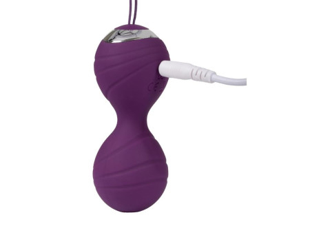Bolas Kegel con Vibracion con Control Remorto Cannes Purpura