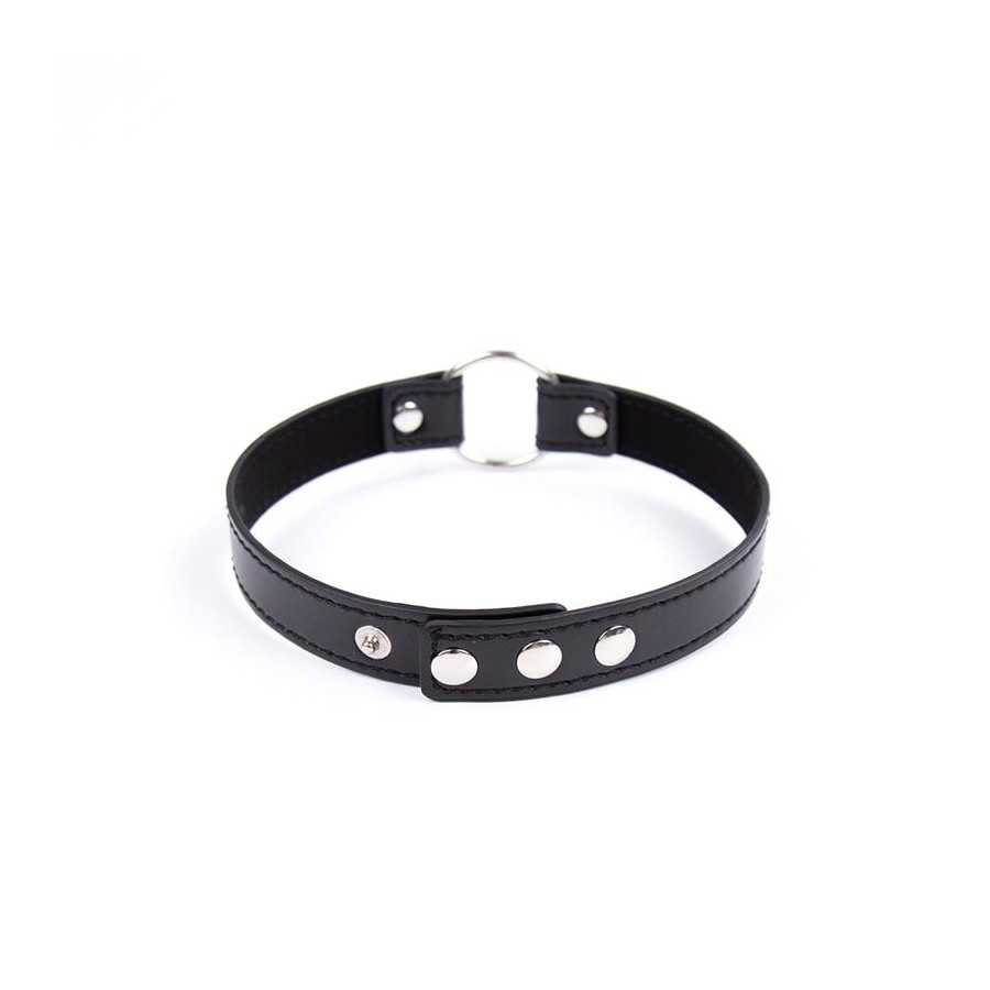 Collar con Aro Ajustable 382 cm Negro