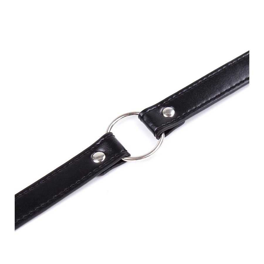 Collar con Aro Ajustable 382 cm Negro