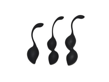 Set de 3 Bolas Kegel Geneva Negro