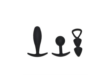 Set 3 Plugs Anales Talla M Basel Set 3 Plugs Anales Talla M Basel