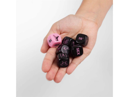 Juego 6 Dados Play Sex ES EN DE FR NL PT IT