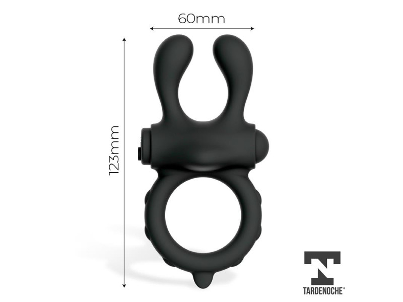 Earzy Anillo Vibrador con Control Remoto USB Magnetico Silicona