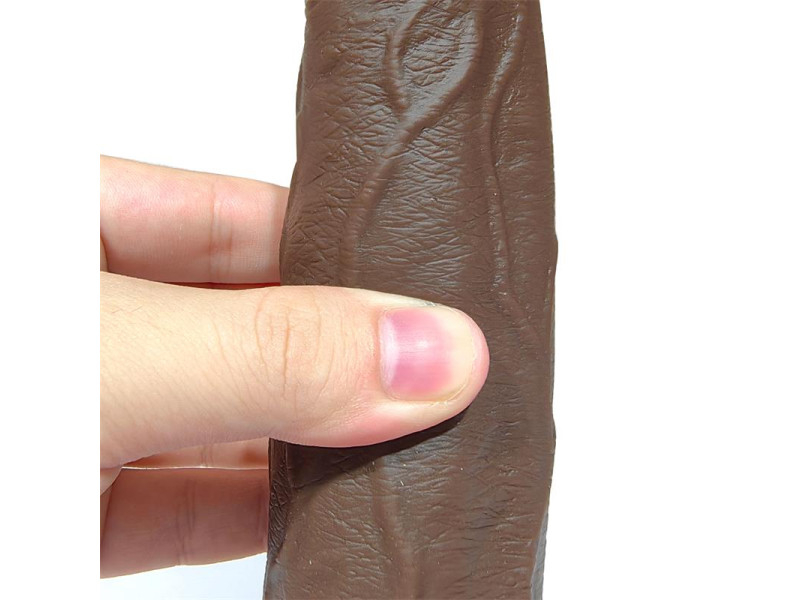Severo Dildo Realista Turbo Shaking Thrusting Rotacion 360º Control Remoto Efecto Calor