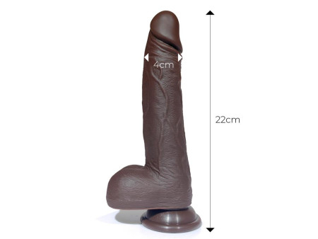 Severo Dildo Realista Turbo Shaking Thrusting Rotacion 360º Control Remoto Efecto Calor
