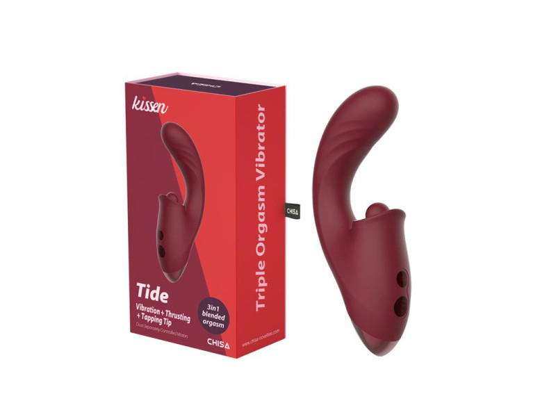 Tide Vibrador con Thrusting y Tapping