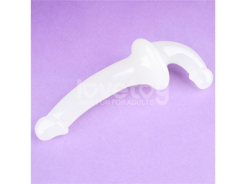 Dildo doble Lumino Play Luz Azul 105