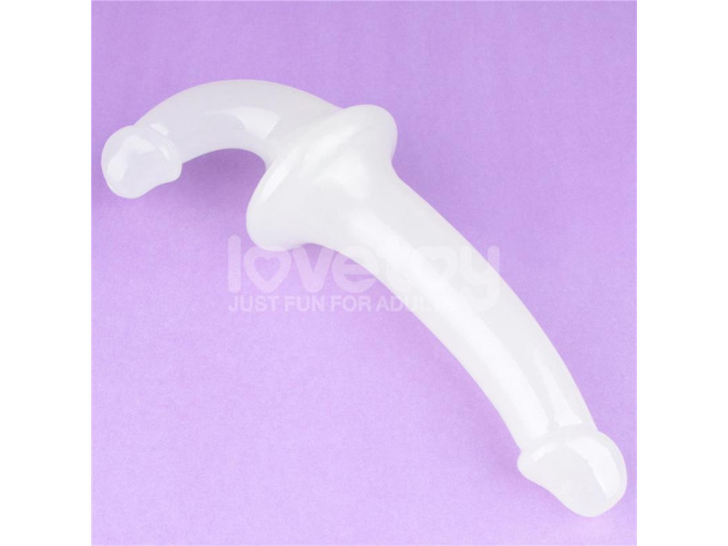 Dildo doble Lumino Play Luz Azul 105